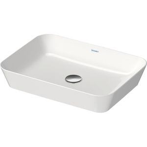 Duravit Cape Cod waskom rechthoekig zonder kraangat zonder overloop 55x40cm mat wit 2347553200