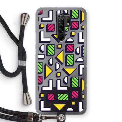 8-bit N°4: Xiaomi Redmi 9 Transparant Hoesje met koord