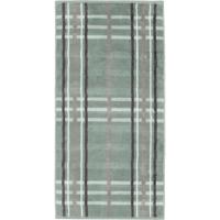 Cawö Cawö Noblesse Check Handdoek 50x100 nordic green