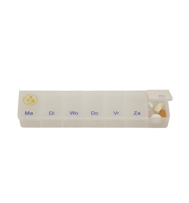 Pillendoos 1 week transparant NL