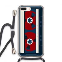 Here's your tape: iPhone 8 Plus Transparant Hoesje met koord