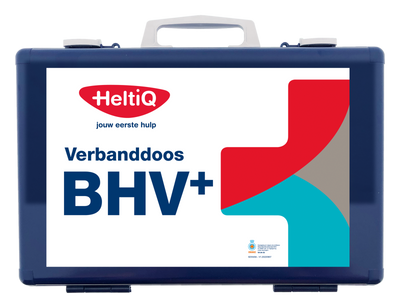 HeltiQ Verbanddoos Modulair BHV Plus - Blauw