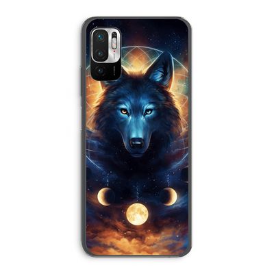 Wolf Dreamcatcher: Xiaomi Redmi Note 10 5G Transparant Hoesje