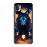 Wolf Dreamcatcher: Xiaomi Redmi Note 10 5G Transparant Hoesje