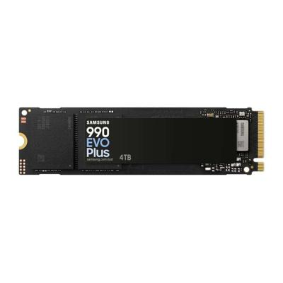 Samsung MZ-V9S4T0BW MZ-V9S4T0 EVO 990 Plus SSD, 4 TB, M.2, PCIe 4.0, 7150 MB/s, 1350000 IOPS, Black