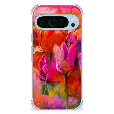 Back Cover Google Pixel 9 | 9 Pro Tulips Back Cover Google Pixel 9 | 9 Pro Tulips