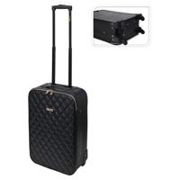ProWorld ProWorld Koffer met gestikt ontwerp 28 L zwart