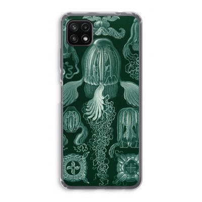 Haeckel Cubomedusae: Samsung Galaxy A22 5G Transparant Hoesje