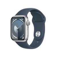 Apple Watch Series 9 41 mm Digitaal 352 x 430 Pixels Touchscreen Zilver Wifi GPS - thumbnail