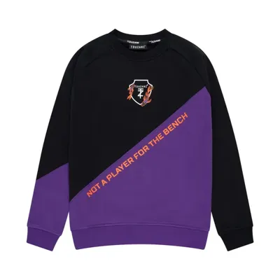 Touzani Chagoi Sweater Kids Zwart/Paars - Maat 116 - Kleur: Rood | Soccerfanshop