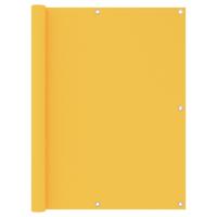 Balkonscherm 120x500 cm oxford stof geel