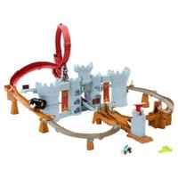 Hot Wheels - Mario Kart Bowser's Castle Set - Met Kamek Voertuig - Hot Wheels - JHD24
