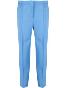 Dorothee Schumacher pantalon court à détails de plis - Bleu