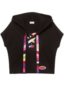 PUCCI hoodie à patch logo - Noir