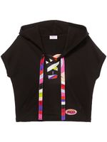 PUCCI hoodie à patch logo - Noir - thumbnail