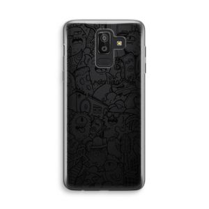 Vexx Black City : Samsung Galaxy J8 (2018) Transparant Hoesje