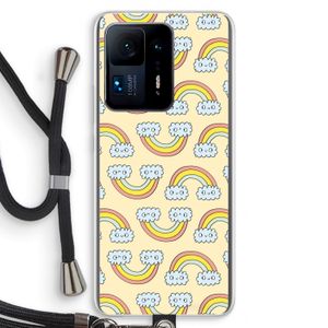 Regenboog: Xiaomi Mi Mix 4 Transparant Hoesje met koord