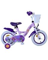 Wish Disney kinderfiets - meisjes - 12 inch - paars