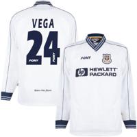 Pony - Tottenham Hotspur Retro Voetbalshirt 1996-1998 (Lange Mouwen) +