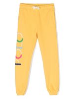 Ralph Lauren Kids pantalon de jogging fuselé à logo brodé - Jaune