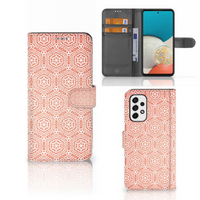 Samsung Galaxy A53 Telefoon Hoesje Pattern Orange - thumbnail