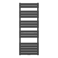 Handdoekradiator BWS Ress Middenaansluiting 160x60 cm Zwart Boss & Wessing