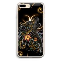 Huilende Wolf: iPhone 7 Plus Transparant Hoesje