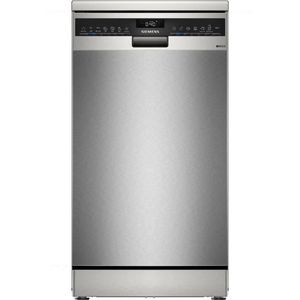 SIEMENS iQ500 SR25YI04ME vrijstaande vaatwasser - 10 couverts - Inductie - L45cm - 43 dB - Grijs