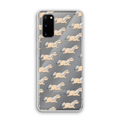Ponys: Samsung Galaxy S20 Transparant Hoesje
