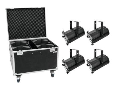 EUROLITE Set 4x LED THA-120PC Theater Spot + Case