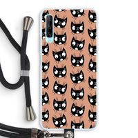 Kat: Huawei P Smart Pro Transparant Hoesje met koord