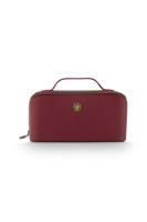 Pip Studio Pip Studio Cyrille Cosmetic Bag Medium Red 23.5x11x5x22cm