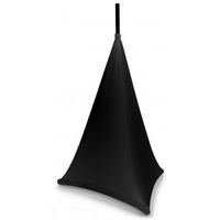 Zwarte hoes voor luidsprekerstandaard - 70cm - thumbnail