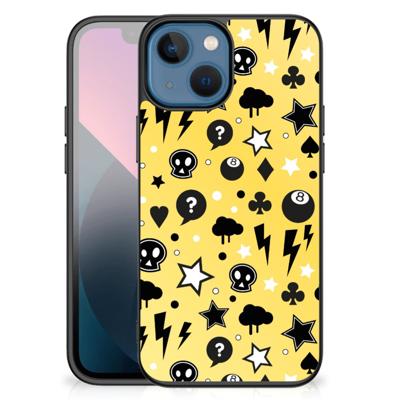 Telefoonhoesje Apple iPhone 13 mini Punk Geel