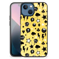 Telefoonhoesje Apple iPhone 13 mini Punk Geel