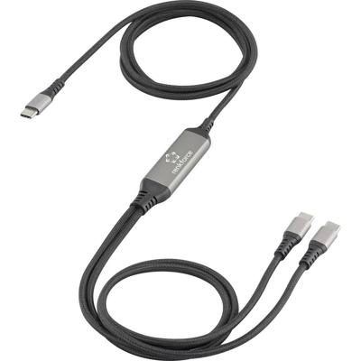 Renkforce USB-kabel USB 2.0 USB-C stekker 1.50 m Zwart RF-6721084
