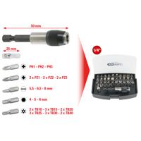 KS Tools 911.2060 schroevendraaierbit 32 stuk(s) - thumbnail