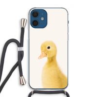 Duke: iPhone 12 Transparant Hoesje met koord