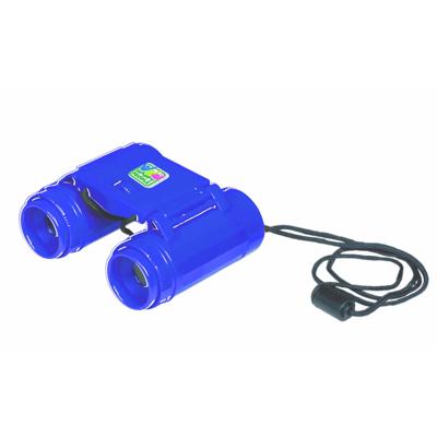 Happy People verrekijker - blauw - kunststof - 9,5 cm - kinderspeelgoed - Verrekijkers voor kinderen