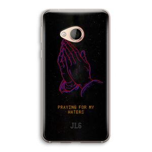 Praying For My Haters: HTC U Play Transparant Hoesje