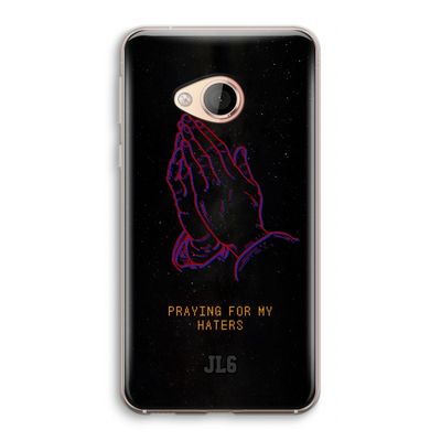 Praying For My Haters: HTC U Play Transparant Hoesje