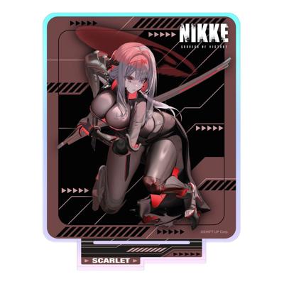 Goddess of Victory: Nikke Crouching Series Acrylic Stand Scarlet Holographic 14 cm