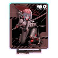 Goddess of Victory: Nikke Crouching Series Acrylic Stand Scarlet Holographic 14 cm