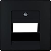 Enzo Kopp hk05 mat zwart afdekplaat utp dubbel - 4621660