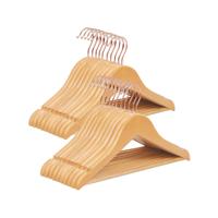 Set van 20 houten kinderkleerhangers