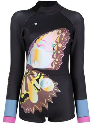 Cynthia Rowley combinaison à manches longues - Noir