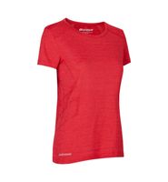 Geyser G11020 T-Shirt Naadloze Vrouwen - Rode melange - XL - thumbnail