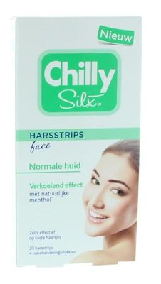 Harsstrips gezicht normale huid