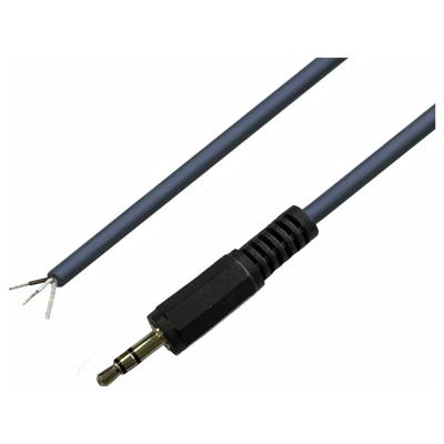 BKL Electronic 1101052 Jackplug 3,5 mm - Stereo Aantal polen: 3 Inhoud: 1 stuk(s)