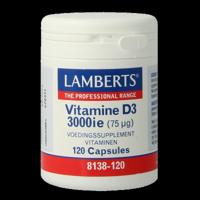 Vitamine D3 3000IE/75mcg 120 Capsules